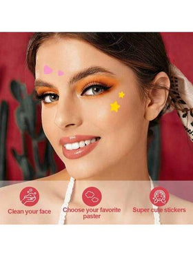 بقع نجمية للبثور، كونسيلر للوجه، لتعزيز جاذبيتك، جاهز للحفلات، خالي من العطور، خالي من المواد الحافظة، مناسب للجنسين، مناسب لجميع أنواع البشرة، بدون عطور، بدون مكونات أخرى