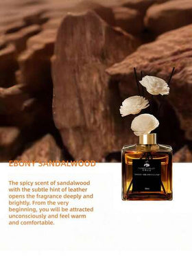 Cirelle 1 قطعة زجاجة 50 مل من الزهور المجففة والقصب لعطر الأرومثيرابي بدون نار، عطر دائم للمنزل وغرفة النوم والمكتب والحمام، ديكور معطر لأوقات الاسترخاء، فكرة هدية للمناسبات والأعياد