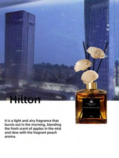 Cirelle 1 قطعة زجاجة 50 مل من الزهور المجففة والقصب لعطر الأرومثيرابي بدون نار، عطر دائم للمنزل وغرفة النوم والمكتب والحمام، ديكور معطر لأوقات الاسترخاء، فكرة هدية للمناسبات والأعياد