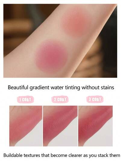 Rom&nd رومند BARE MOOL TINT #08 أحمر داكن، أحمر شفاه لامع، لون حيوي، طويل الأمد، MLBB (شفتي ولكن أفضل)، خفيف الوزن، مرطب وطويل الأمد، أداء لوني عالي، لامع، نباتي، جمال كوري، مستحضرات تجميل كورية، 4.5 جرام (0.16 أونصة)، هدية