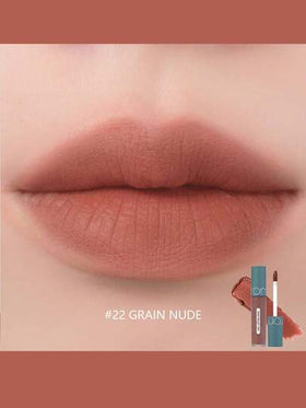 Rom&nd رومند ZERO VELVET TINT 22 GRAIN NUDE | أحمر شفاه مطفي | لون دائم | ملمس خفيف | تغطية لونية عالية | أحمر شفاه غير مجفف | مكياج كوري | 5.5 جرام / 0.194 أونصة