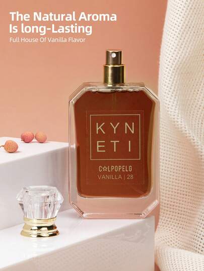 100 مل رذاذ عطري بعطر الفانيليا، 28 رشة، ضروري للعطلات، عطر منزلي بدون لهب، منعش هواء محمول للاستمتاع برائحة لذيذة في أي وقت، مزيل روائح معزز للجاذبية بعطر طويل الأمد، مناسب لجميع المناسبات، خيار هدية مثالي. هدية عيد الهالوين، هدية عيد الميلاد
