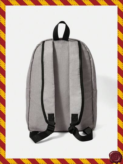HARRY POTTER X SHEIN حقيبة ظهر بنمط كرتوني، متعددة الوظائف، خفيفة الوزن، محمولة، سعة كبيرة، مناسبة للطالبات الجامعيات، الجامعات، المدارس المتوسطة والثانوية، الأنشطة الخارجية، السفر، المدارس الابتدائية، المبتدئين، المكاتب، هدايا عيد الحب