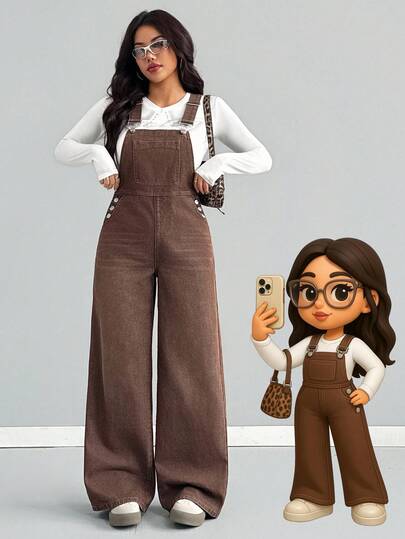 SHEIN ملابس المراهقات الكاجوال بتصميم جيوب للعودة إلى المدرسة والكلية، بنطلون قصير جينز أزرق مغسول بتصميم عتيق، ملابس يومية للمراهقات في الشتاء والخريف، ملابس للحفلات والمهرجانات والعطلات المدرسية، ملابس الشارع للمراهقات