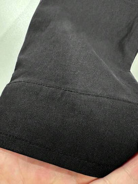 قميص هينلي بأكمام قابلة للطي بنمط عملة معدنية رجالي عتيق، خفيف الوزن وقابل للتنفس، ملابس كاجوال متعددة الاستخدامات لجميع المواسم