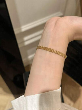 سوار فضة عيار 925 بطراز عتيق بسيط، هدية مجوهرات أنيقة للنساء، عيد ميلاد، حفلة، استخدام يومي