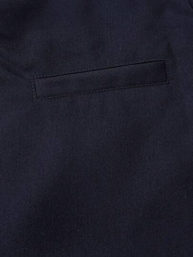 SHEIN MOD بنطلون رسمي نسائي بطبقة زرقاء داكنة، مناسب لموسم العودة إلى المدرسة، ملابس عمل في فصل الخريف/الشتاء