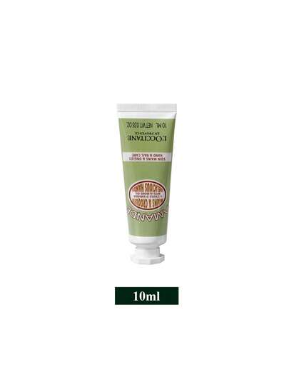 L'Occitane كريم اليد المغذي بالجوز 10مل/0.35 أونصة، مع رائحة الجوز الأخاذة، يرطب ويلين البشرة الجافة بعمق، حجم السفر