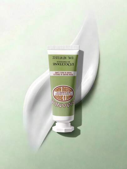 L'Occitane كريم اليد المغذي بالجوز 10مل/0.35 أونصة، مع رائحة الجوز الأخاذة، يرطب ويلين البشرة الجافة بعمق، حجم السفر