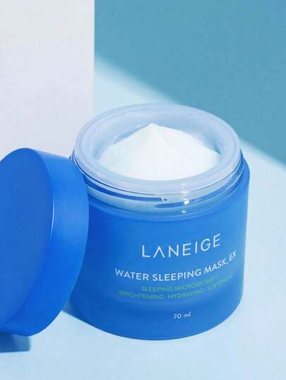 Laneige قناع نوم مرطب 70 مل، ذو قوام جل خفيف وغير لزج، ترطيب ليلي للحصول على بشرة ناعمة ولامعة، مناسب لأنواع البشرة العادية إلى الجافة، 70 مل/2.37 أونصة سائلة