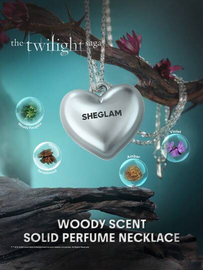 The Twilight Saga X SHEGLAM Soulmates عطر صلب علامة تجارية جمال مكياج ميكب مستحضرات تجميل للنساء الفتيات مثالي لفصل الشتاء الربيع مثالي ل- Y2K أزياء أنيقة رمضان هدية حفلة جاهز أفضل لون