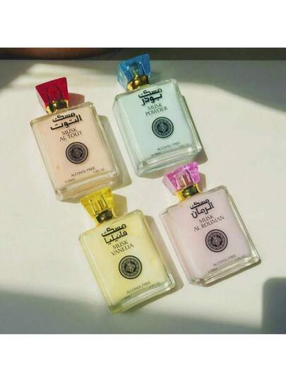 زجاجة عطر بحجم 100 مل برائحة الزهور والفواكه، معطر هواء، هدية مثالية للأصدقاء والأزواج والكبار في المناسبات والأعياد