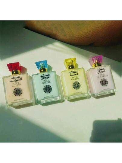 زجاجة عطر بحجم 100 مل برائحة الزهور والفواكه، معطر هواء، هدية مثالية للأصدقاء والأزواج والكبار في المناسبات والأعياد