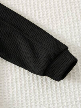 Cozy Pixies مجموعة من قطعتين من البلوزة ذات الرقبة الطاقم طويلة الأكمام والبنطلون ذو الخصر المطاطي للأطفال الصغار، بنمط أساسي مريح وشامل للاستخدام في الداخل والخارج والأنشطة اليومية والرياضة والحفلات والمناسبات مثل عيد الميلاد ورأس السنة والخريف/الشتاء
