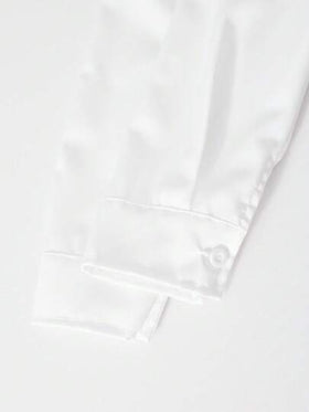 SHEIN فستان كاجوال أنيق للبنات المراهقات مزين بياقة اللؤلؤ، مناسب للتنقل والمدرسة والخروجات والتجمعات، ويمكن ارتداؤه مع معاطف وجاكيتات وسترات رياضية