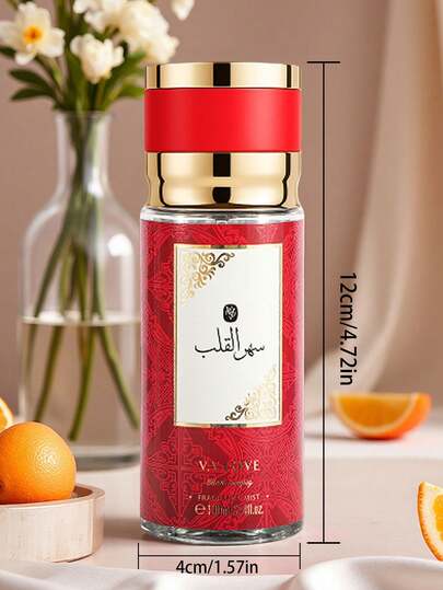 رذاذ العطر | رائحة خشبية فاكهية | عطر طويل الأمد، طبيعي وطازج، معطر هواء محمول جذاب، مثالي للحفلات | هدية عيد الحب أو هدية عيد الميلاد للحبيبة