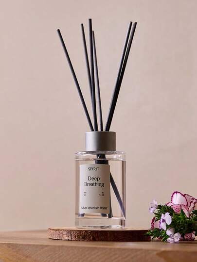 Cirelle قطعة واحدة من طقم موزع العطر بدون لهب مع زيت أساسي، مناسب للعطور الداخلية. إنه زخرفة موزع عطر من الخيزران، كما أنه قابل للاستخدام لإزالة الروائح وبث العطور في الحمام.
