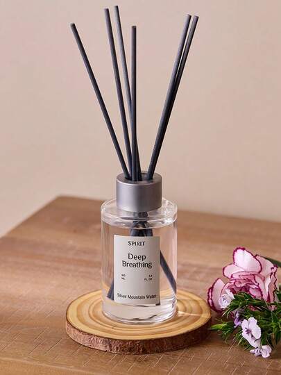 Cirelle قطعة واحدة من طقم موزع العطر بدون لهب مع زيت أساسي، مناسب للعطور الداخلية. إنه زخرفة موزع عطر من الخيزران، كما أنه قابل للاستخدام لإزالة الروائح وبث العطور في الحمام.