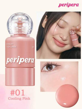 Peripera كريم أحمر الخدود السائل من كوريا الجمالية، ذو تأثير مكياج مشرق ومبلل طوال اليوم، بملمس ناعم حريري، إنهاء طبيعي مشرق، صيغة كريمية للاستخدام اليومي