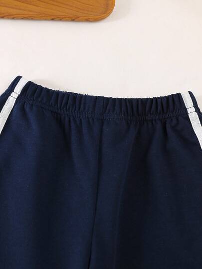 Elladie kids مجموعة بدلة رياضية كاجوال للفتيات من عمر 4-7 سنوات، تتكون من بلوزة وبنطلون بتصميم فيونكة باللون البنفسجي، مناسبة للخريف