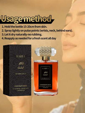 رذاذ غرفة بسعة 100 مل/3.4 أونصة سوائل، بعطر الكاكاو والحليب والزهور الفانيليا، خالي من الكحول وطويل الأمد، في زجاجة كبيرة، منعش الهواء، هدية عطرية