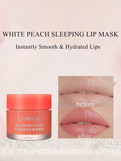 Laneige 20 جرام/0.7 أونصة قناع نوم للشفاه - مغذي ومرطب، يترك الشفاه ناعمة وملساء