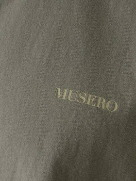 Musero تي شيرت أوفرسايز بطبعة جرافيك أكمام قصيرة بطراز كتف متدلي، مناسب للصيف والربيع للعطلات والإجازات