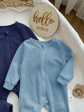 SHEIN قطعتان جمبسوت طويلة الأكمام مصنوعة من الصوف للأطفال الرضع البنات، لفصلي الخريف والشتاء