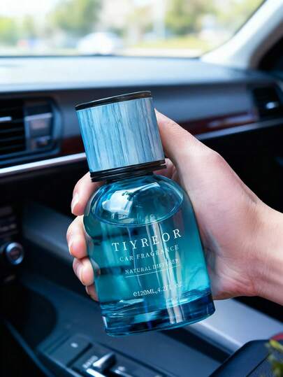 1 قطعة معطر هواء السيارة الفاخر - مزيج نباتي طبيعي من الزيوت الأساسية، زجاجة ملونة للعطور العلاجية، رائحة منعشة طويلة الأمد، هدية مثالية لأعياد الميلاد والمناسبات، مناسب لإزالة روائح السيارة/المنزل/الفندق.