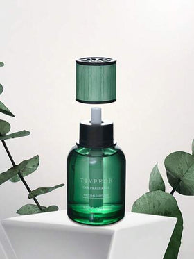 1 قطعة معطر هواء السيارة الفاخر - مزيج نباتي طبيعي من الزيوت الأساسية، زجاجة ملونة للعطور العلاجية، رائحة منعشة طويلة الأمد، هدية مثالية لأعياد الميلاد والمناسبات، مناسب لإزالة روائح السيارة/المنزل/الفندق.