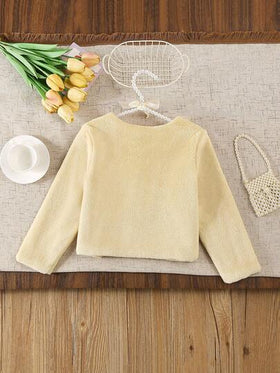 Elladie kids معطف مطبوع عصري مناسب للفتيات من عمر 4-7 سنوات للخريف/الشتاء، مناسب للمدرسة والعطلات والسفر والأنشطة الخارجية والعودة إلى المدرسة