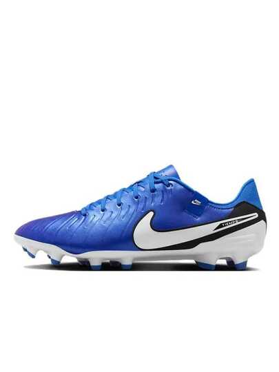 حذاء كرة القدم Nike Tiempo Legend 10 للرجال خفيف الوزن ومريح وعالي الأداء™ باللون الأزرق (عشب صناعي/طبيعي)