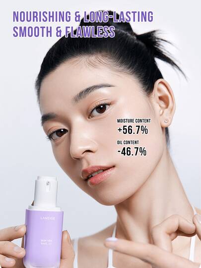 Laneige قاعدة أساس مرطبة للبشرة 40 - 70 مل/2.36 أونصة - لهجة دافئة، تقلل من 50٪ من اللون الأصفر الأساسي، SPF28 PA++، متعددة الاستخدامات، تقاوم تهيج البشرة بفعالية، مرطبة ومسيطرة على الزيوت، تحتوي على 5 مكونات رئيسية، تخلق مكياج طبيعي خالي من العيوب، مناسب