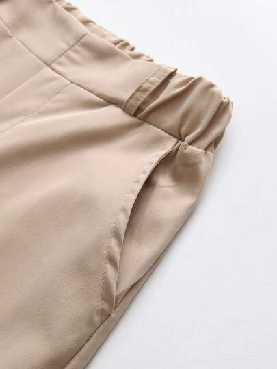 SHEIN قميص كلاسيكي ذو خطوط طويلة الأكمام وكاب للأولاد الصغار، بنطلون بدلة أزرق داكن، أناقة عصرية، مناسب لحفلات عيد الميلاد والحفلات الراقية والمناسبات والأعراس والمعمودية وبداية العام الدراسي وموسم الرياضة