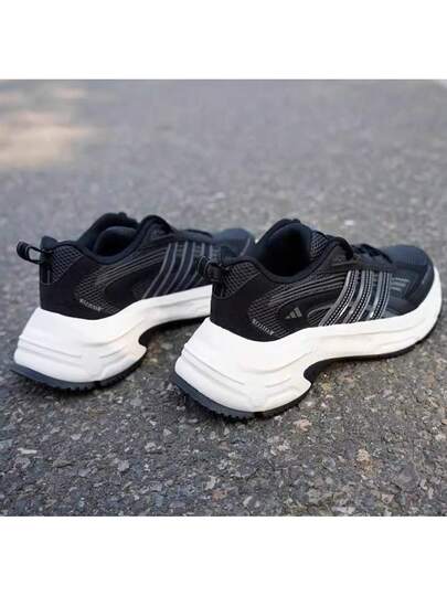 Adidas أحذية رياضية كاجوال خفيفة الوزن عصرية، أحذية جري قابلة للتنفس