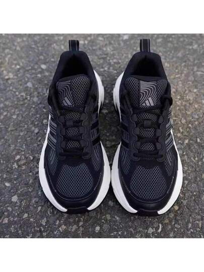 Adidas أحذية رياضية كاجوال خفيفة الوزن عصرية، أحذية جري قابلة للتنفس