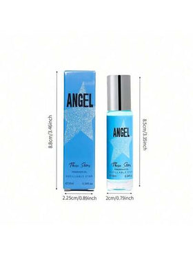 زيت عطري أساسي بعطر الملاك، عطر فاكهي، عطر أروماثيرابي، معطر، يعزز الجاذبية، هدية عيد، تصميم محمول بزجاجة رول-أون، مناسب لجميع المناسبات