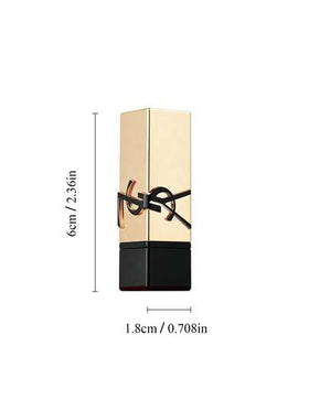 Yves Saint Laurent أحمر شفاه ساتان بوري كوتور بحجم السفر - درجات NM Nu Muse و RM Rouge Muse، 1.3 جرام / 0.04 أونصة
