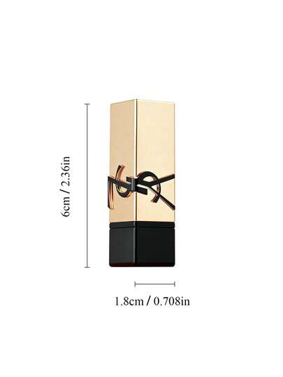 Yves Saint Laurent أحمر شفاه ساتان بوري كوتور بحجم السفر - درجات NM Nu Muse و RM Rouge Muse، 1.3 جرام / 0.04 أونصة