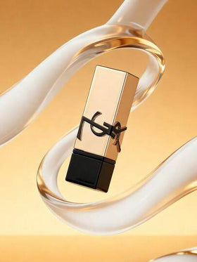 Yves Saint Laurent أحمر شفاه ساتان بوري كوتور بحجم السفر - درجات NM Nu Muse و RM Rouge Muse، 1.3 جرام / 0.04 أونصة