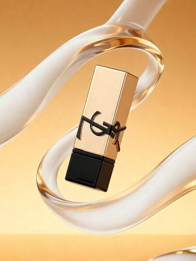 Yves Saint Laurent أحمر شفاه ساتان بوري كوتور بحجم السفر - درجات NM Nu Muse و RM Rouge Muse، 1.3 جرام / 0.04 أونصة