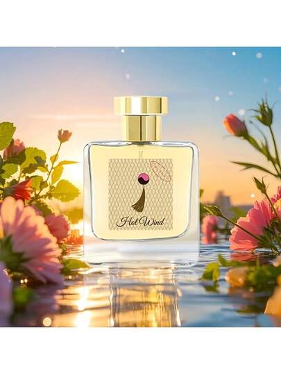زجاجة عطر 50 مل للسيدة البعيدة، معطر هواء، روائح دائمة من الحمضيات والمسك والفانيليا والياسمين والورد والأرز، زجاجة مزينة بالذهب مع غطاء أسود، رائحة فاخرة مناسبة للاستخدام اليومي والحفلات والمناسبات الخاصة، هدية مثالية للنساء، عطر صغير دائم الرائحة