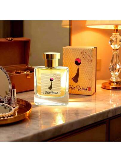 زجاجة عطر 50 مل للسيدة البعيدة، معطر هواء، روائح دائمة من الحمضيات والمسك والفانيليا والياسمين والورد والأرز، زجاجة مزينة بالذهب مع غطاء أسود، رائحة فاخرة مناسبة للاستخدام اليومي والحفلات والمناسبات الخاصة، هدية مثالية للنساء، عطر صغير دائم الرائحة