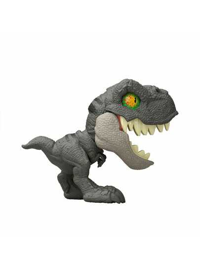 Mattel ألعاب ديناصورات صغيرة من عالم الديناصورات، قابلة للعض، تغيير العين، نماذج ديناصورات قابلة للجمع، مناسبة للأطفال من 3 إلى 8 سنوات من الجنسين، يمكن استخدامها كحشوات لبيض عيد الفصح، كذلك مناسبة كهدايا لعيد الميلاد والشكر وغيرها