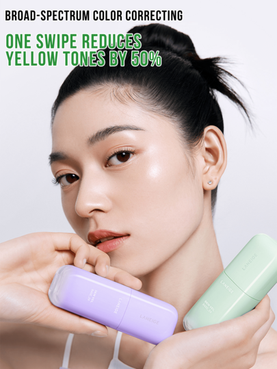 Laneige قاعدة الأساس SKIN VEIL BASE_EX رقم 60 30 مل/1.06 أونصة - صيغة حرارية، تقلل بفعالية 50% من اللون الأصفر الأساسي، مكياج مثالي خطوة واحدة، مُنكّه ب- 5 مكونات رئيسية (مستخلص التوت/مسحوق الجاد الطبيعي/إيكتوين)، يرطب بنسبة +56.7%، يتحكم في الزيوت بنسبة