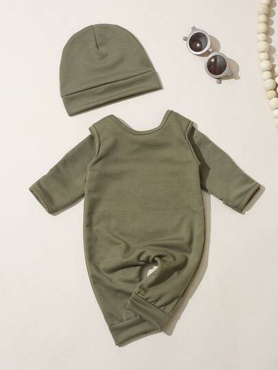 SHEIN مجموعتان من ملابس التصوير الفوتوغرافي للمواليد الجدد للأولاد، بدلة الأخ الصغير المطرزة لحفل استقبال المولود الجديد، هدية لحفل استحمام الطفل، مناسبة للأطفال حديثي الولادة من شهر إلى 3 أشهر، إكسسوارات للتصوير الفوتوغرافي للرضع