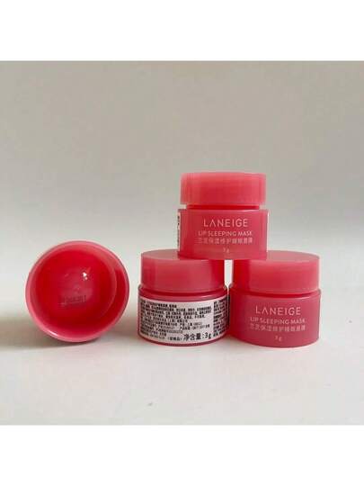 Laneige قناع النوم للشفاه: يغذي، يرطب، فيتامين سي، توت، مضادات أكسدة، شفاه متقشرة وجافة 3 جرام/0.11 أونصة بلسم شفاه لانيج للمكياج