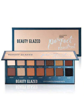 beauty glazed ظلال العيون متعددة الألوان 14 لون، ظلال طويلة الأمد ذات أداء لوني قوي، ذات أبعاد متعددة من الترتر والأنهاء اللؤلؤي والماتي، ظلال بودرة مضغوطة وترتر، مجموعة شاملة من ظلال العيون اللؤلؤية، تجمع بين الترتر والماتي والأنهاء اللؤلؤي