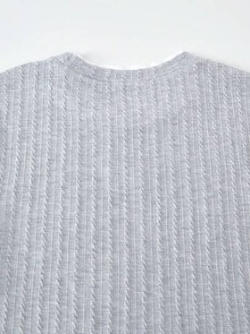 SHEIN قميص كاجوال بياقة متباينة للمراهقين (الأولاد)، ربيع/خريف