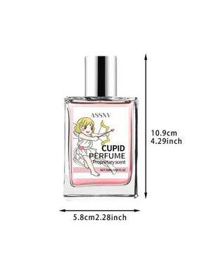 زجاجة واحدة 50 مل، رذاذ عطر كيوبيد، معطر هواء طويل الأمد، رائحة فريدة، بديل علامة تجارية فعال من حيث التكلفة، مناسب للاستخدام في العطلات، قابل للتطبيق في مناسبات متنوعة والاستخدام اليومي، عطر عالي الجودة، يشكل هدية ممتازة